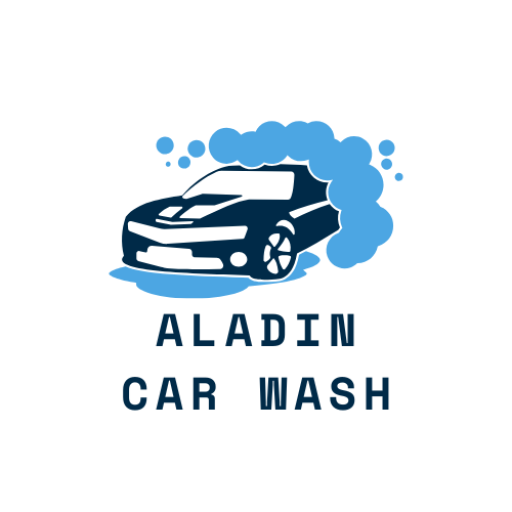 aladin express car wash logo – fast, professional car wash in burnaby